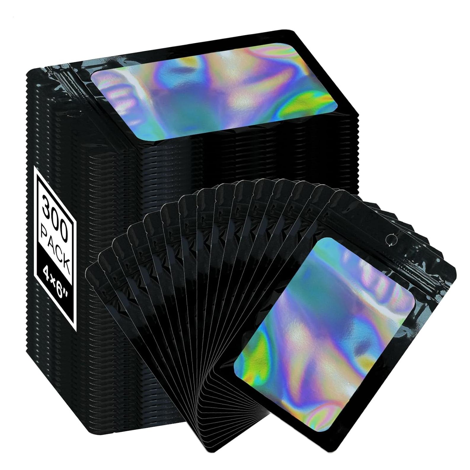 Bolsas Mylar Reutilizables Sylvia Flower 300 Pcs 10x15 cm