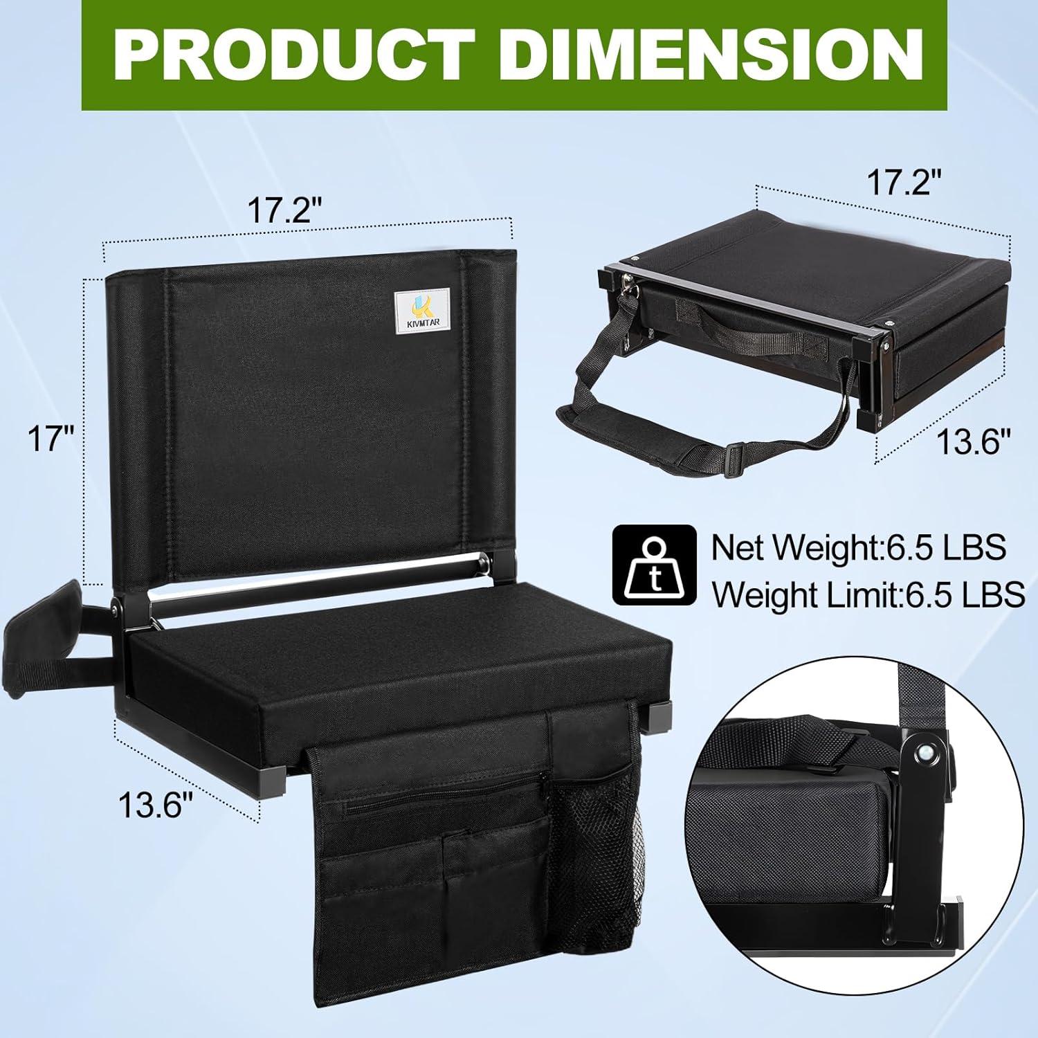 Asiento de Estadio KIVMTAR JS005 Camuflaje con Respaldo
