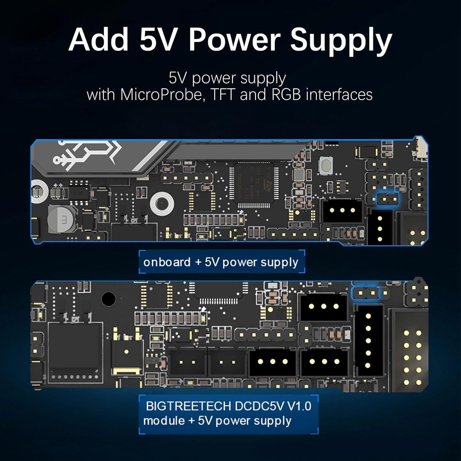 Placa de Control BIGTREETECH SKR Mini E3 V3.0 + MicroProbe V2