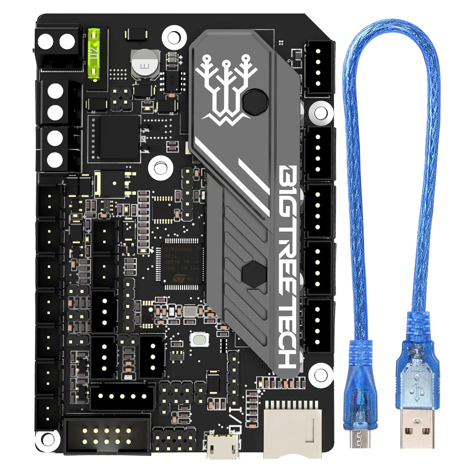 Placa de Control BIGTREETECH SKR Mini E3 V3.0 para Impresora 3D