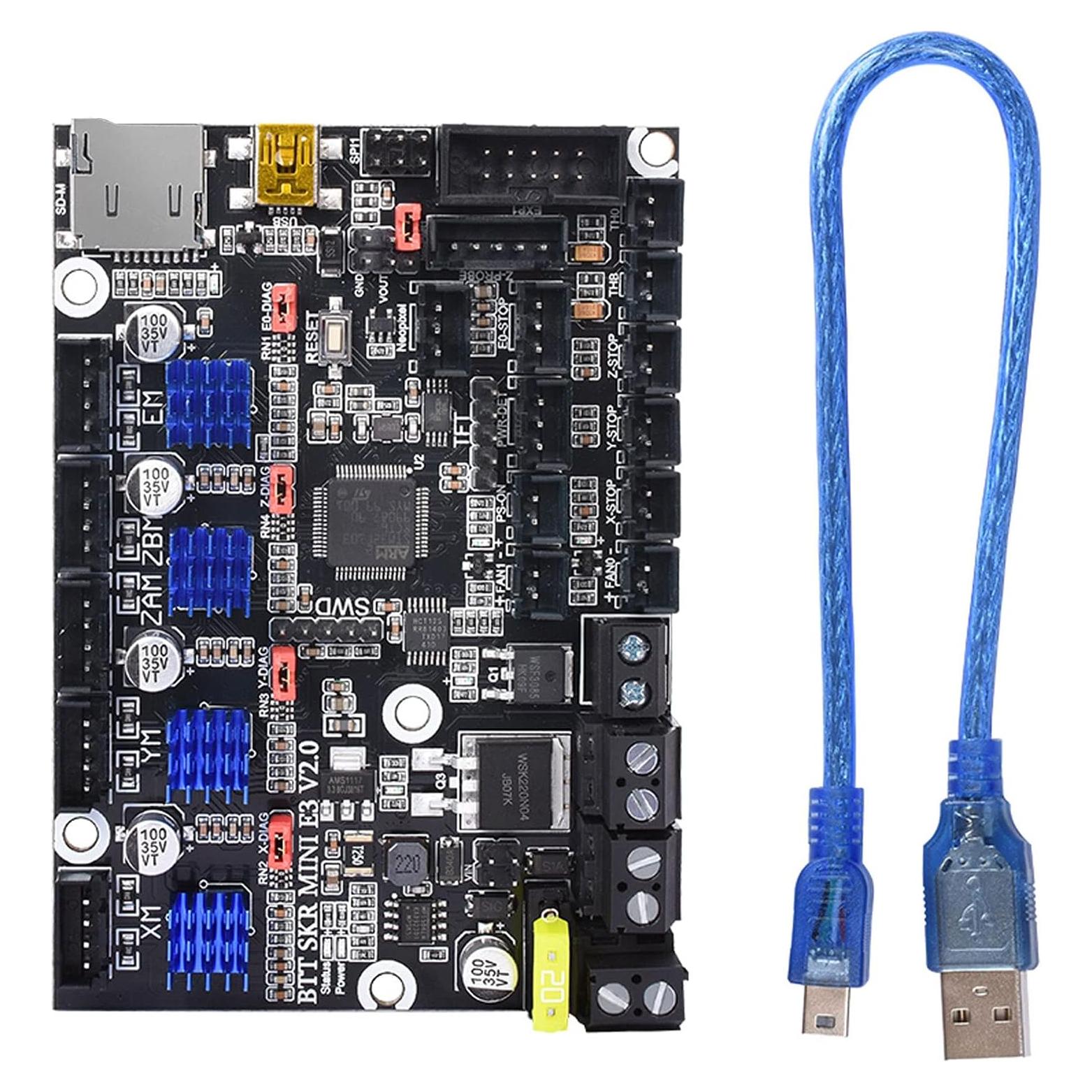 Placa de Control 32Bit BIGTREETECH SKR Mini E3 V2.0 para Impresora 3D