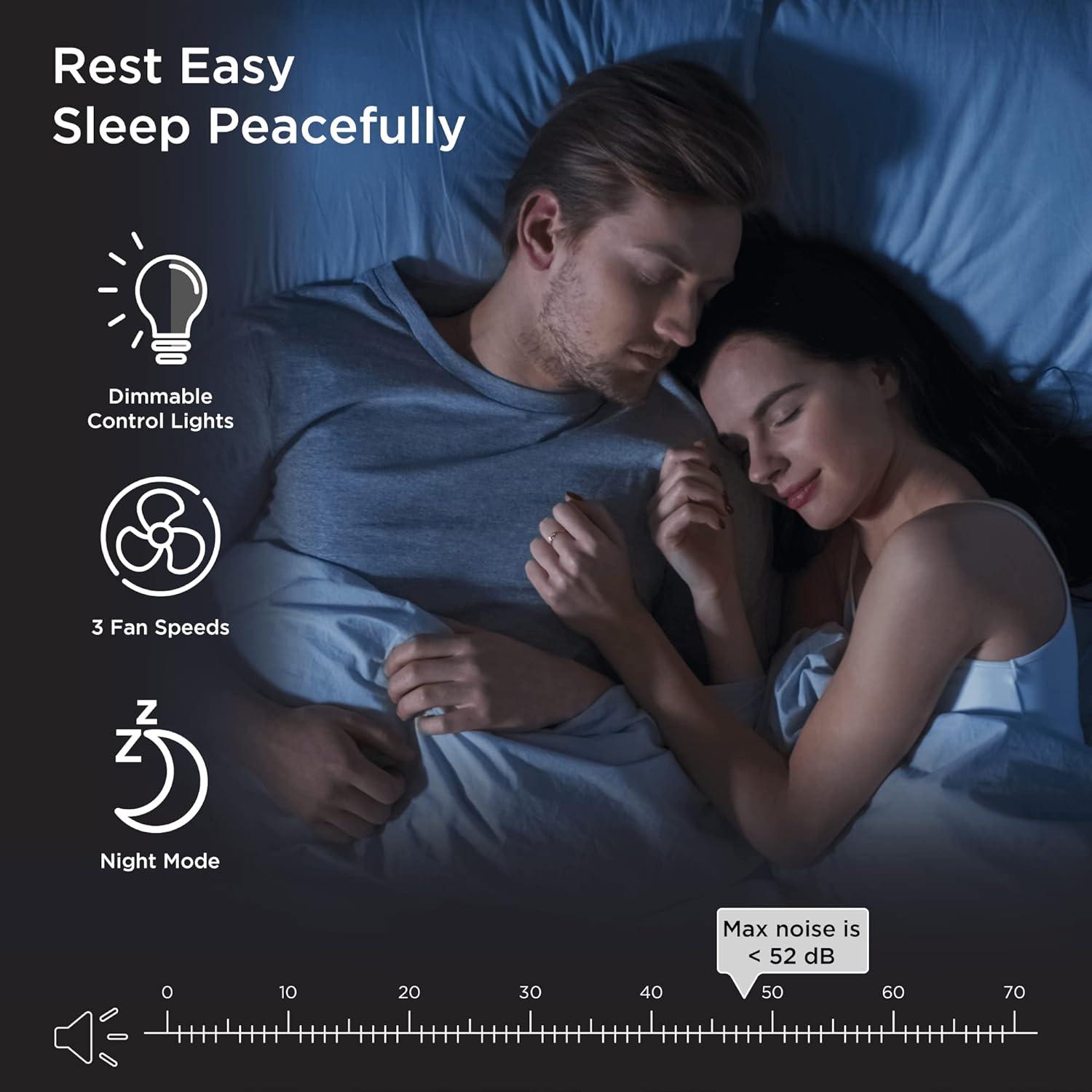 Purificador de Aire Medify MA-14 HEPA H13 43.7 m² Negro