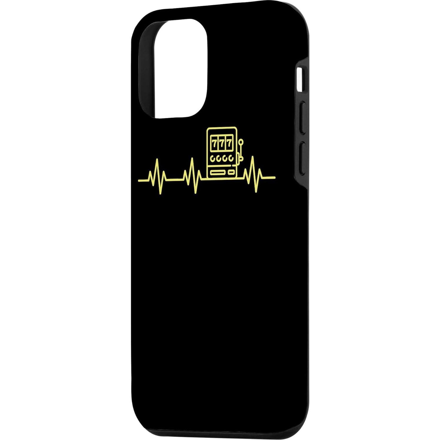 Funda iPhone 12 mini Casino Tragamonedas Corazón 777
