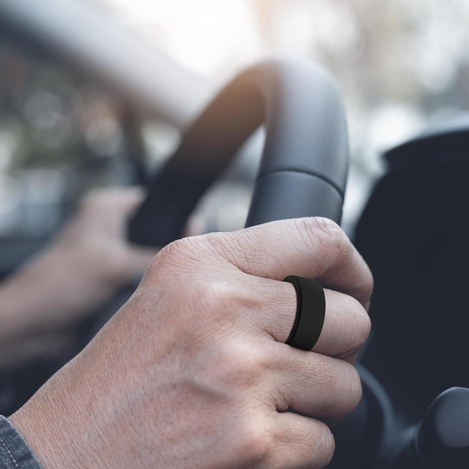 Cubierta Protectora TPU para Oura Ring 4 y Gen 3 - Negro