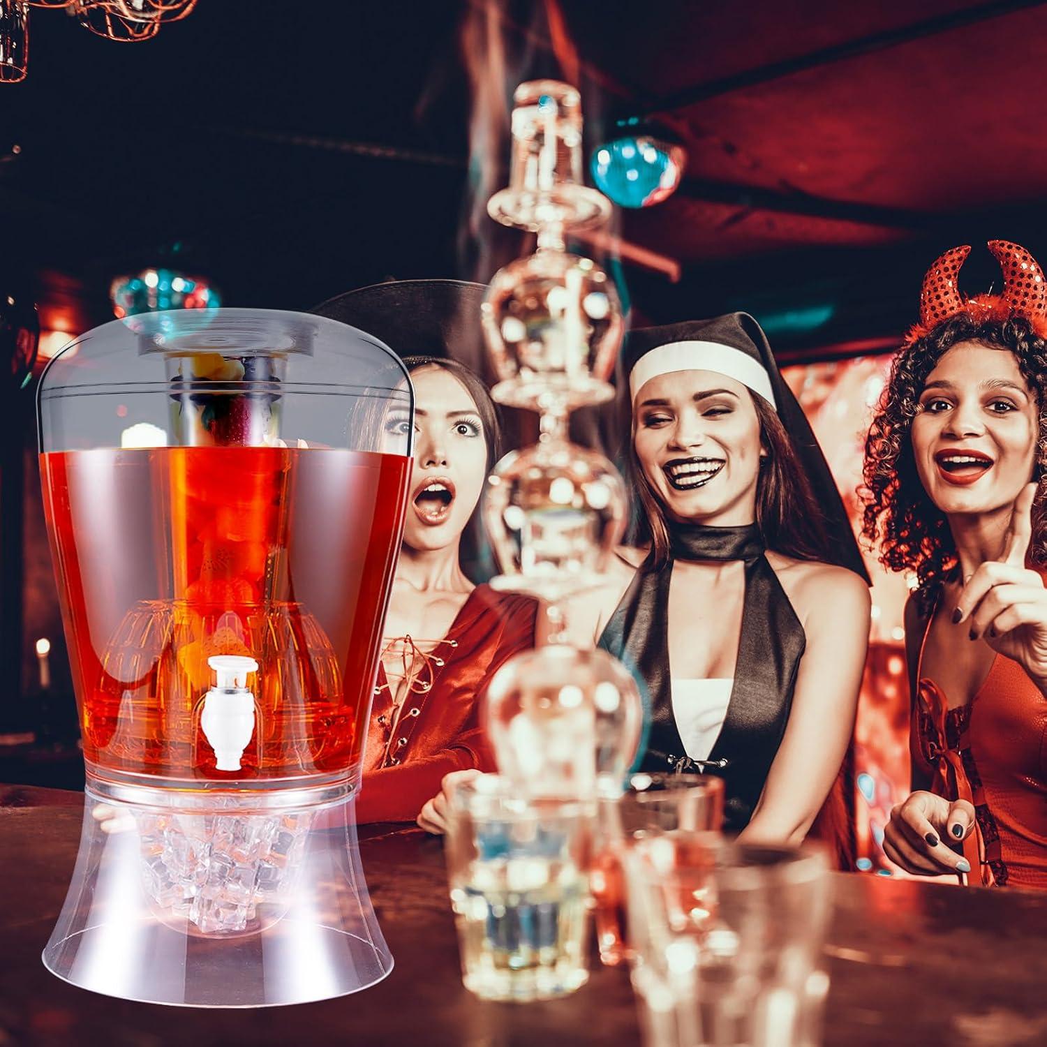 Dispensador de Bebidas Maxcheck 2 Piezas 6.8L Acrílico