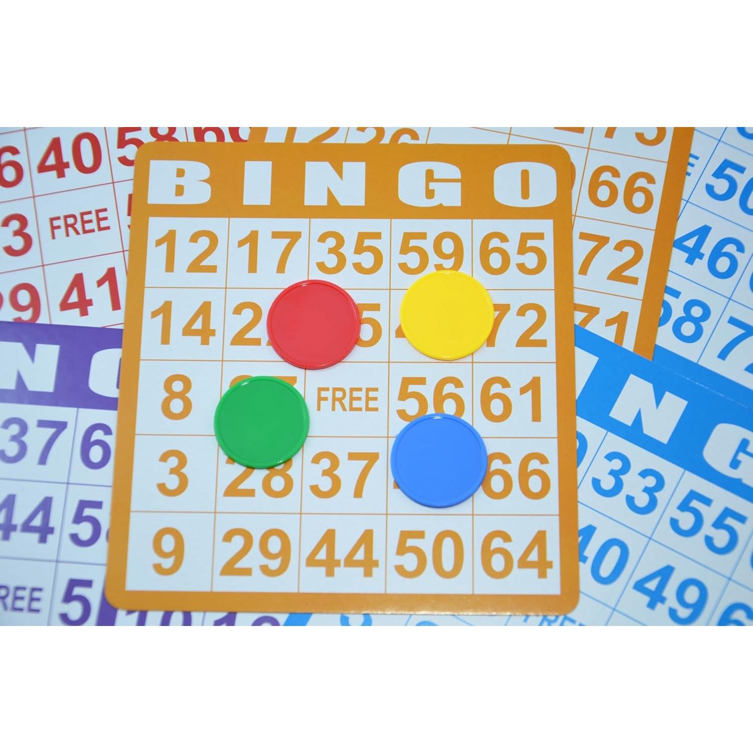 Set de 100 Fichas Plásticas 25mm SmartDealsPro con Caja