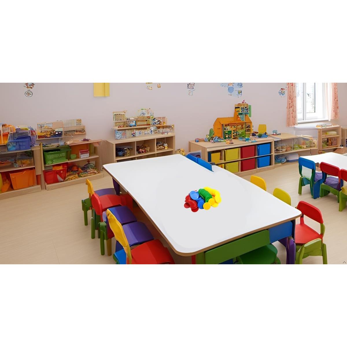 Set de 100 Fichas Plásticas 25mm SmartDealsPro con Caja