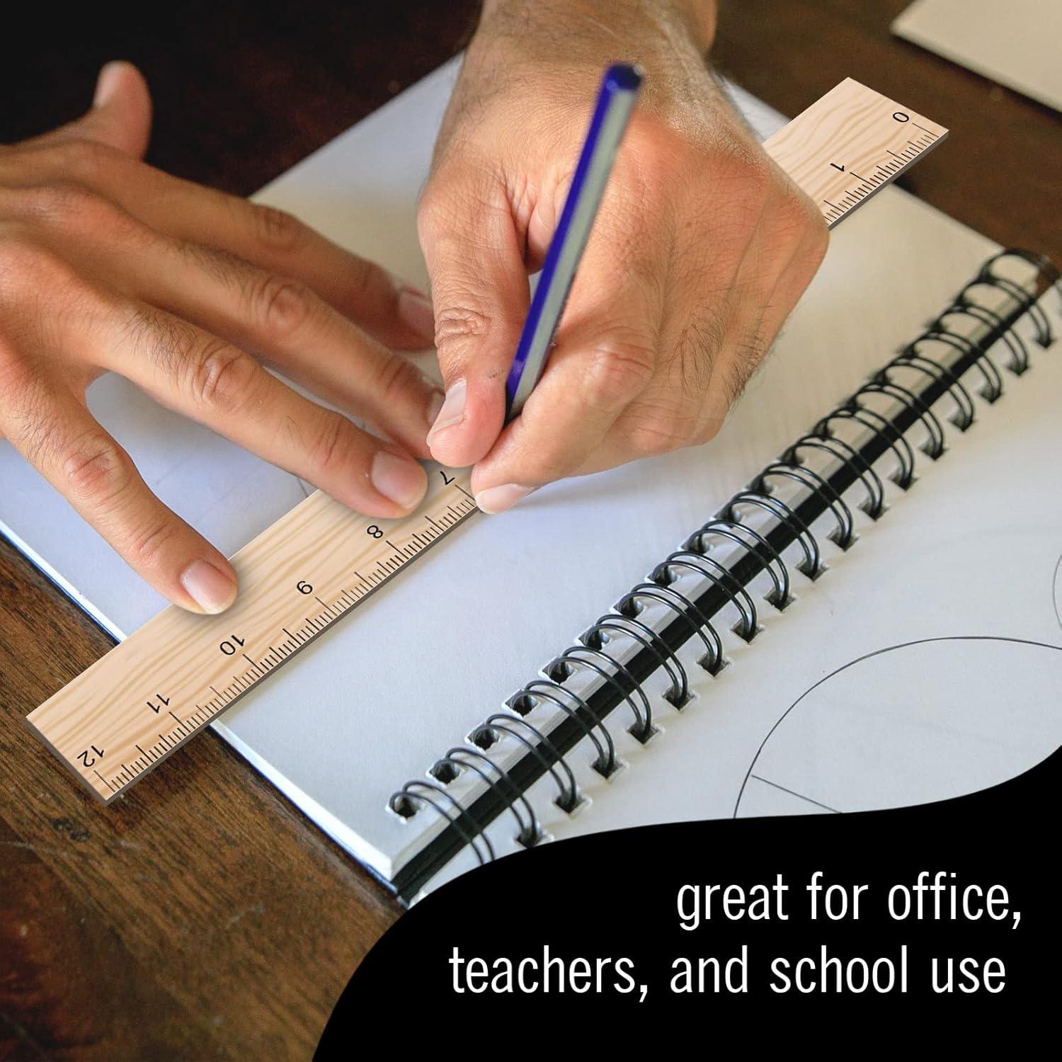 Regla de Escala Arquitectónica 30 cm EXTRIC - Madera Natural