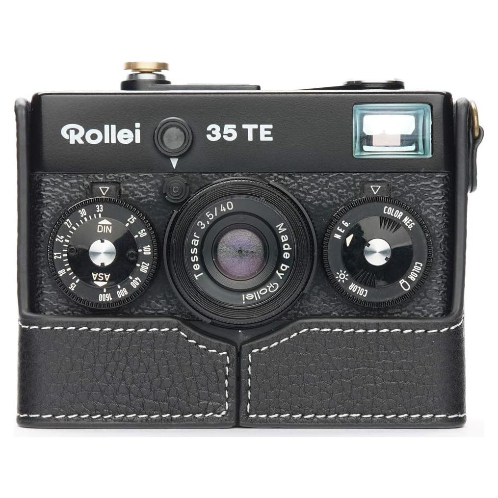 Funda de Cuero para Cámara Rollei 35SE BolinUS Negra