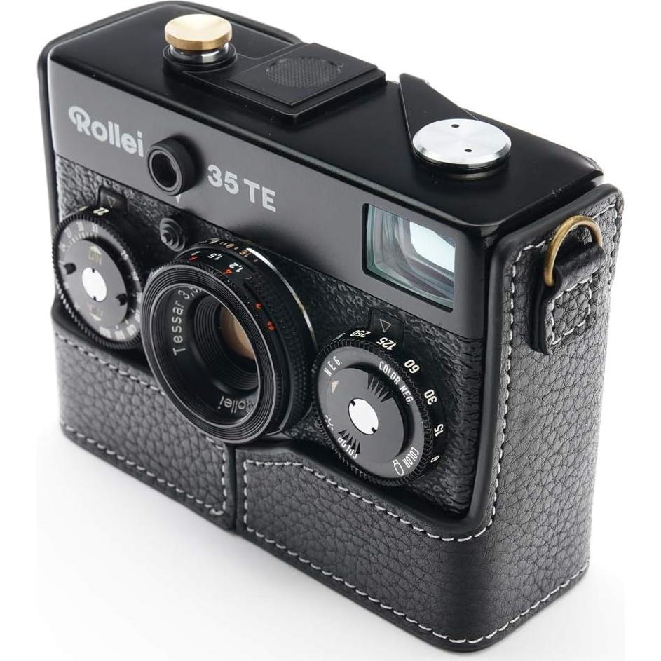 Funda de Cuero para Cámara Rollei 35SE BolinUS Negra
