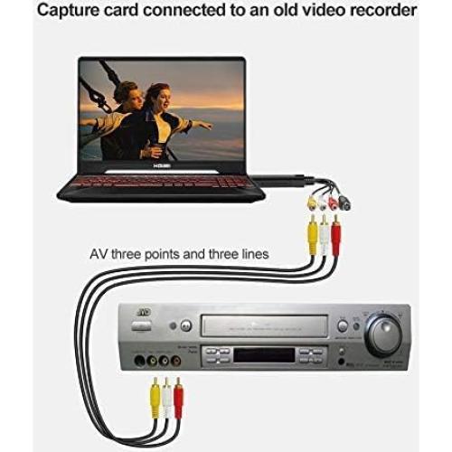 Tarjeta de Captura de Video USB 2.0 Ruihua - VHS a Digital