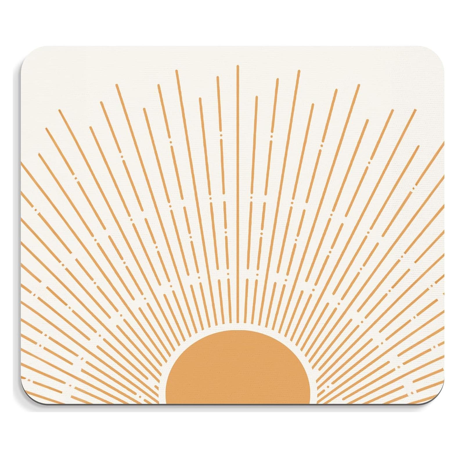 Alfombrilla de Ratón BAYOGITA Sol Boho 24.1x20.3 cm Antideslizante