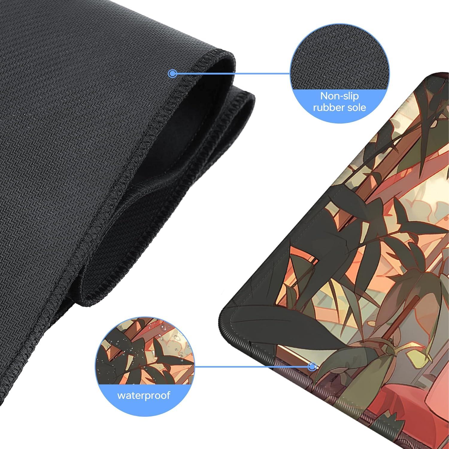 Alfombrilla de Ratón XL Nowdezi Pájaro Bonito 80 x 30 cm Antideslizante