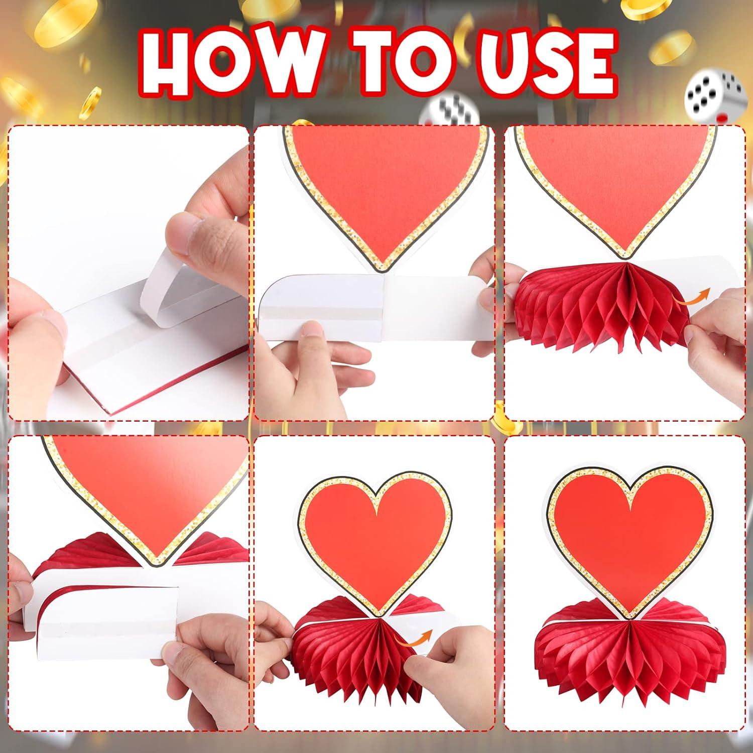 Centros de Mesa de Casino 9 Piezas Waenerec Decoración Fiesta