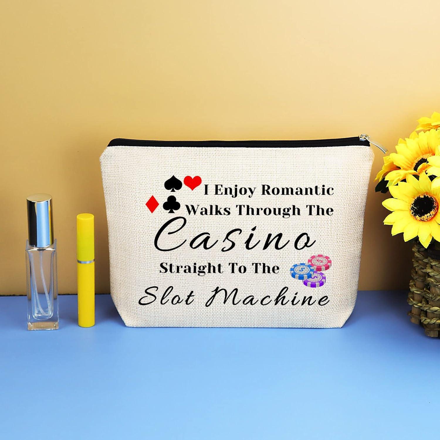 Bolsa de Maquillaje Mikela para Mujeres Amantes del Casino