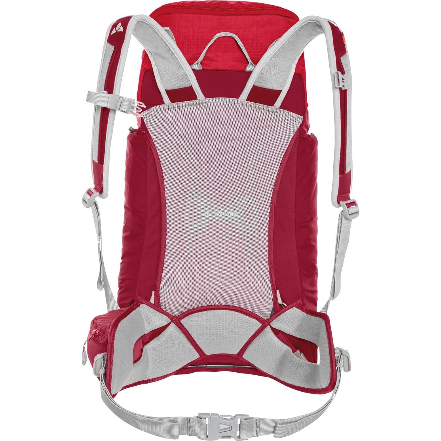 Mochila de Senderismo VAUDE Maremma 32L para Mujeres - Rojo