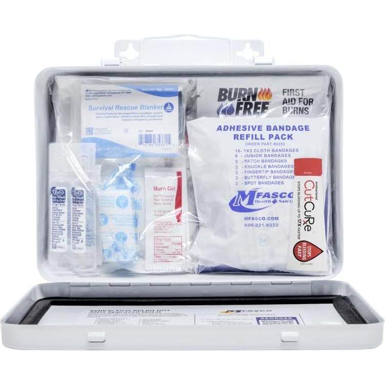 Kit de Primeros Auxilios Metal MFASCO 115 Pcs - Vehículos Comerciales