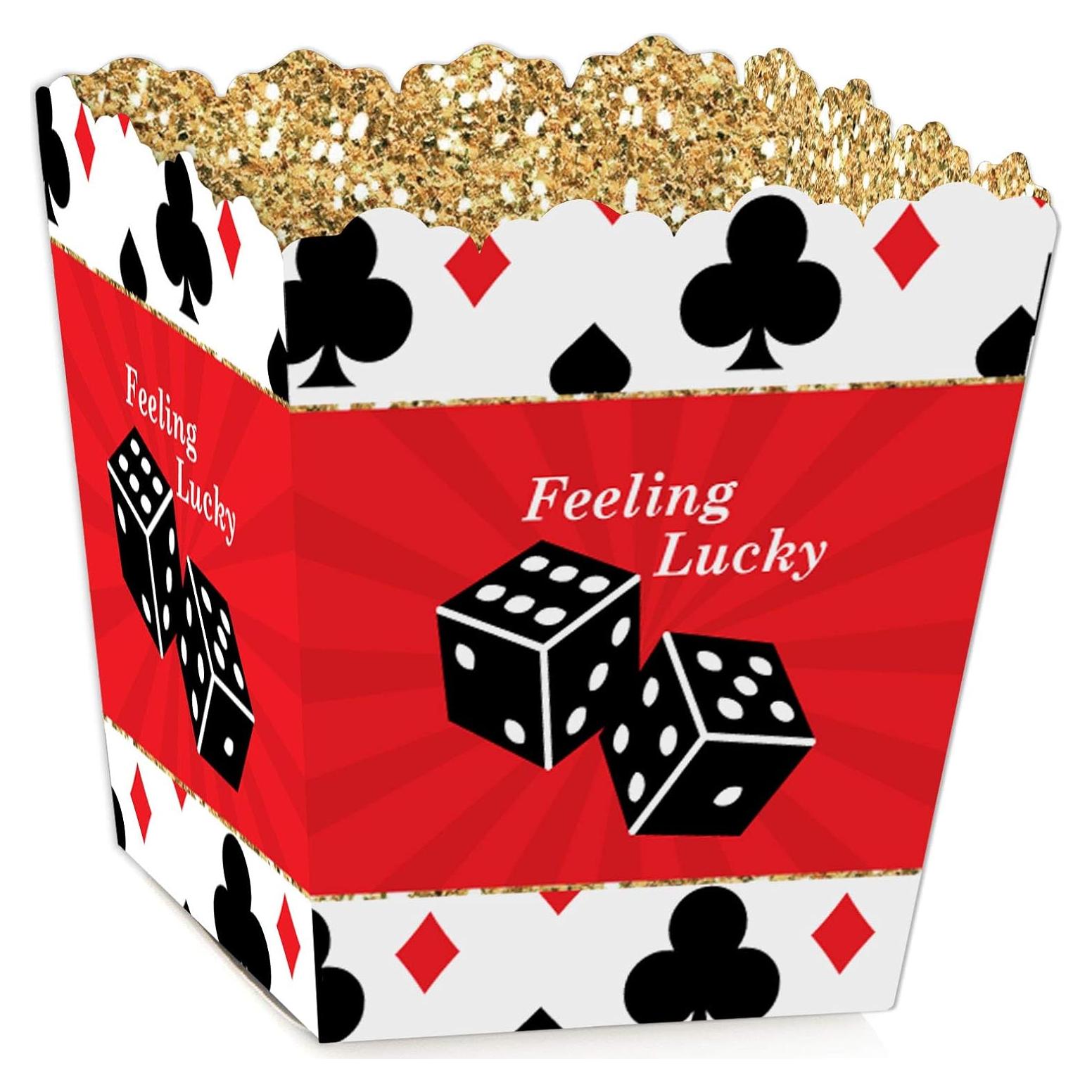 Cajas de Dulces de Fiesta Las Vegas Big Dot Set 12 Unidades