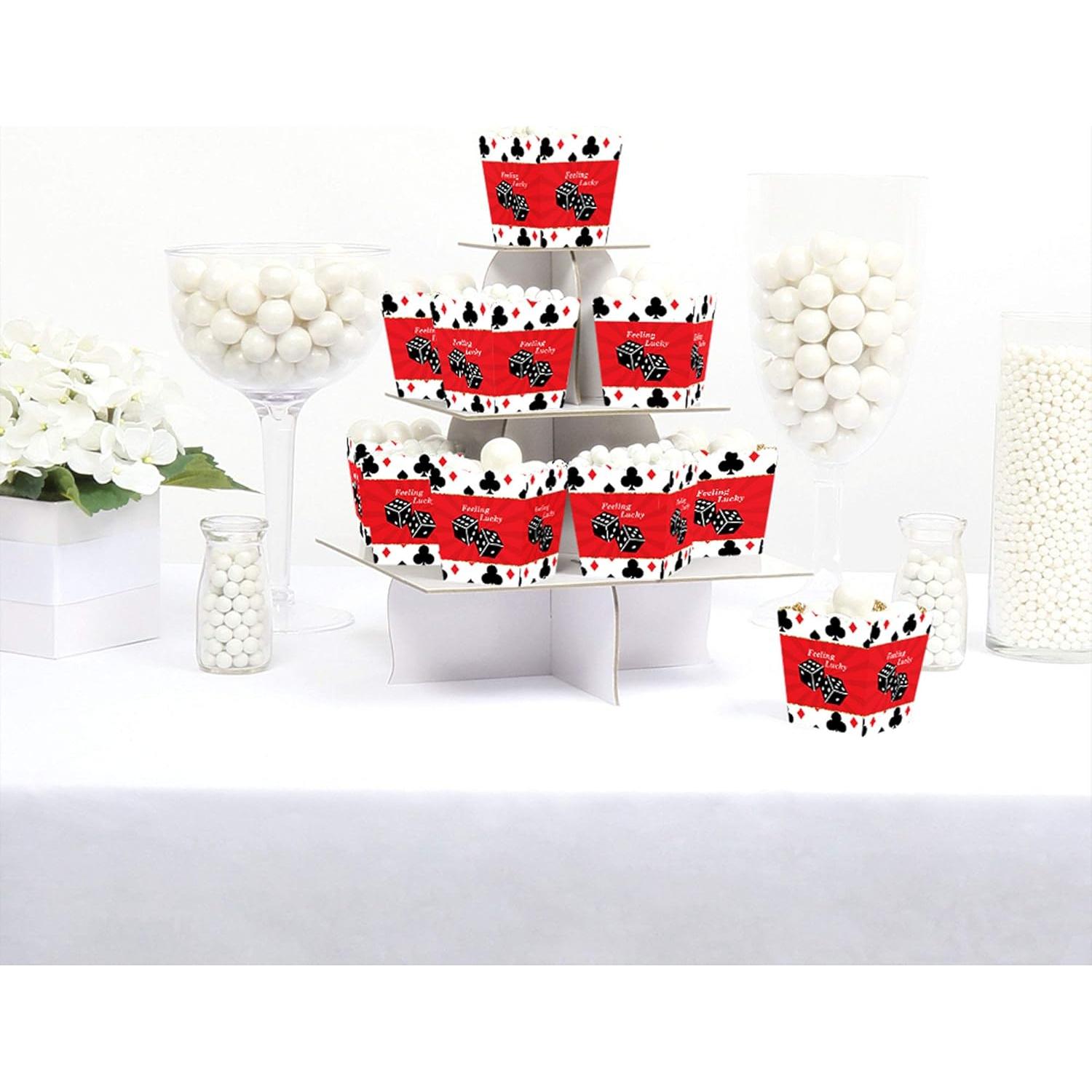 Cajas de Dulces de Fiesta Las Vegas Big Dot Set 12 Unidades