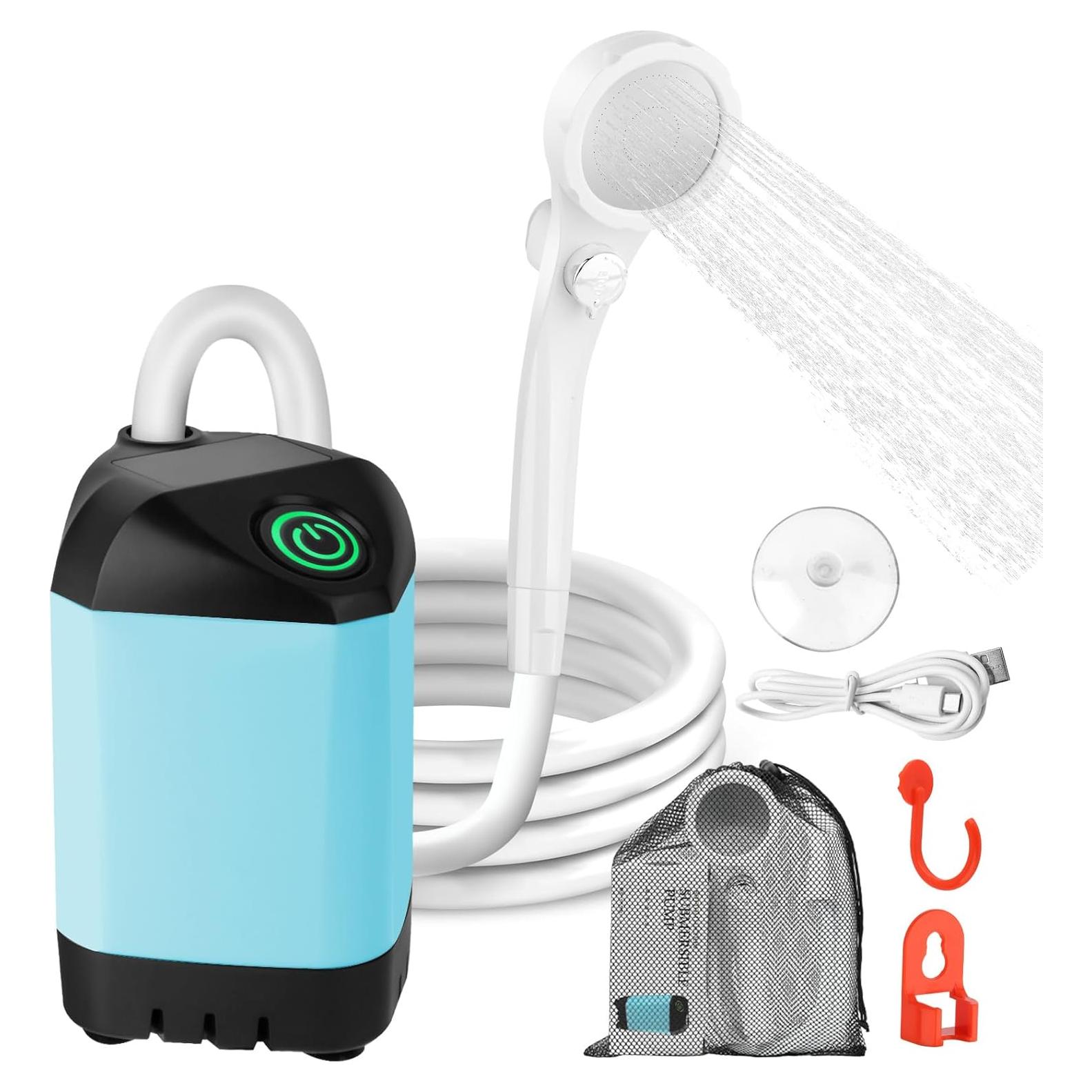 Ducha Portátil Barong Yekhna BYCP 7800mAh 3 Modos IPX7