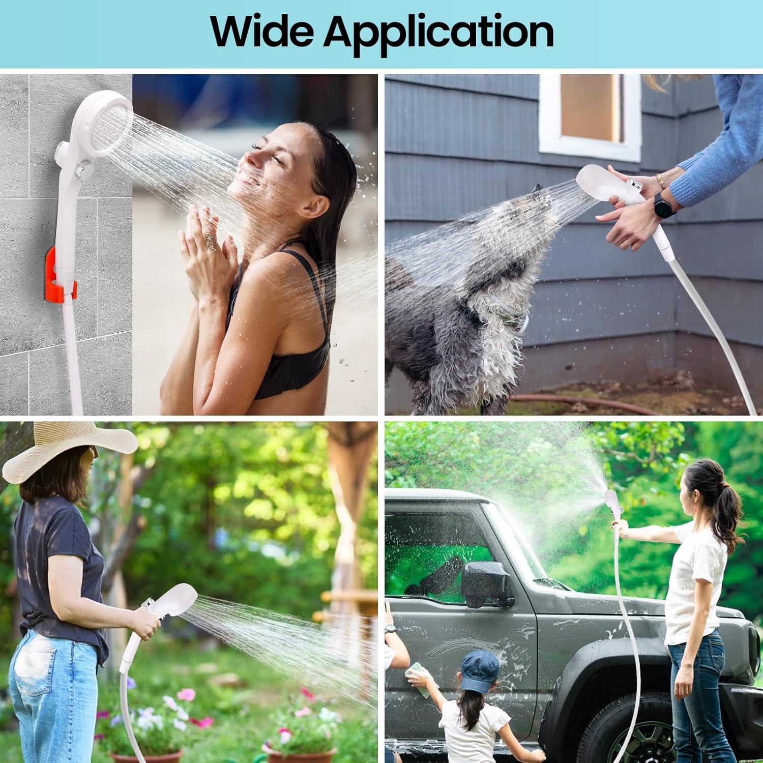 Ducha Portátil Barong Yekhna BYCP 7800mAh 3 Modos IPX7