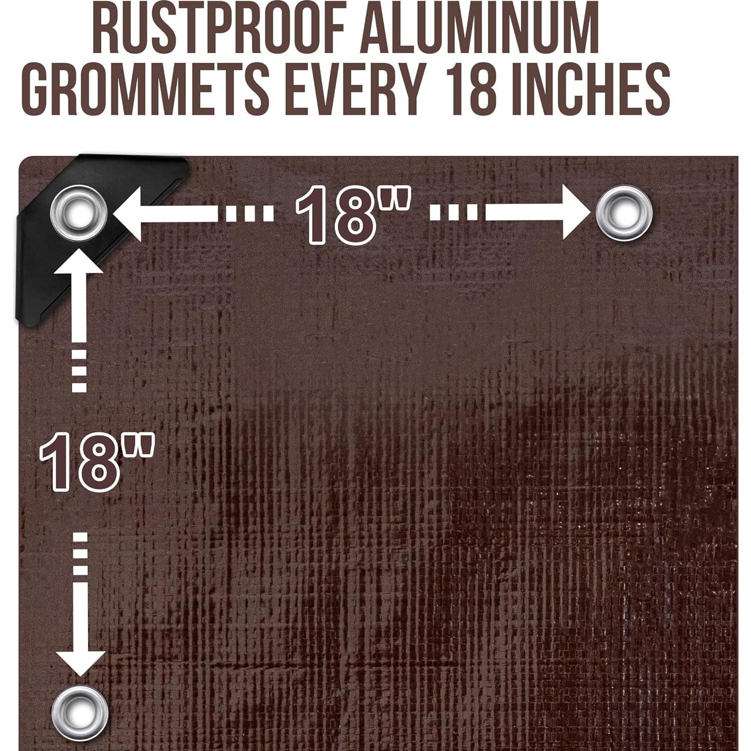 Lona de Polietileno 12mil Cartman 1.83x2.44m Impermeable