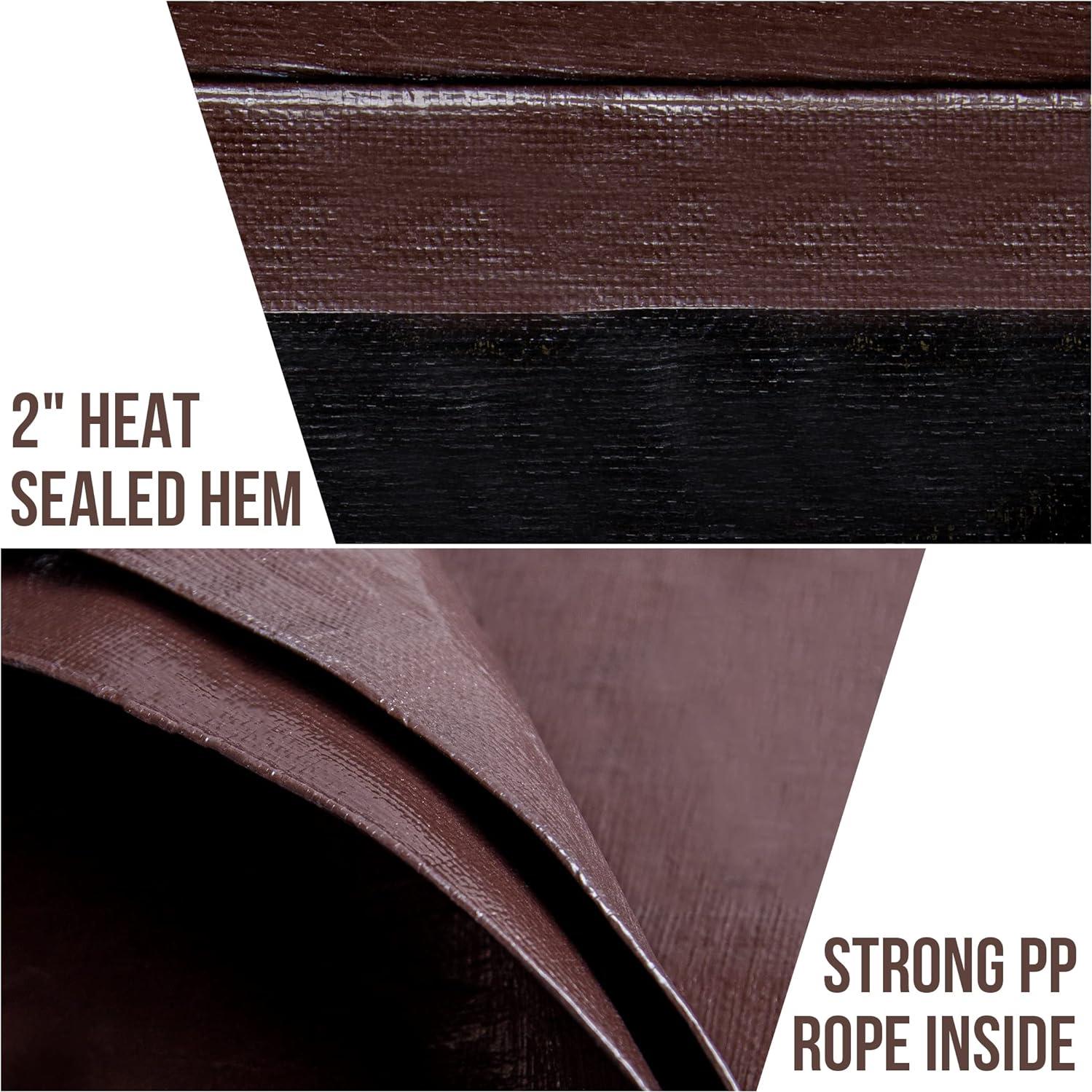 Lona de Polietileno 12mil Cartman 1.83x2.44m Impermeable