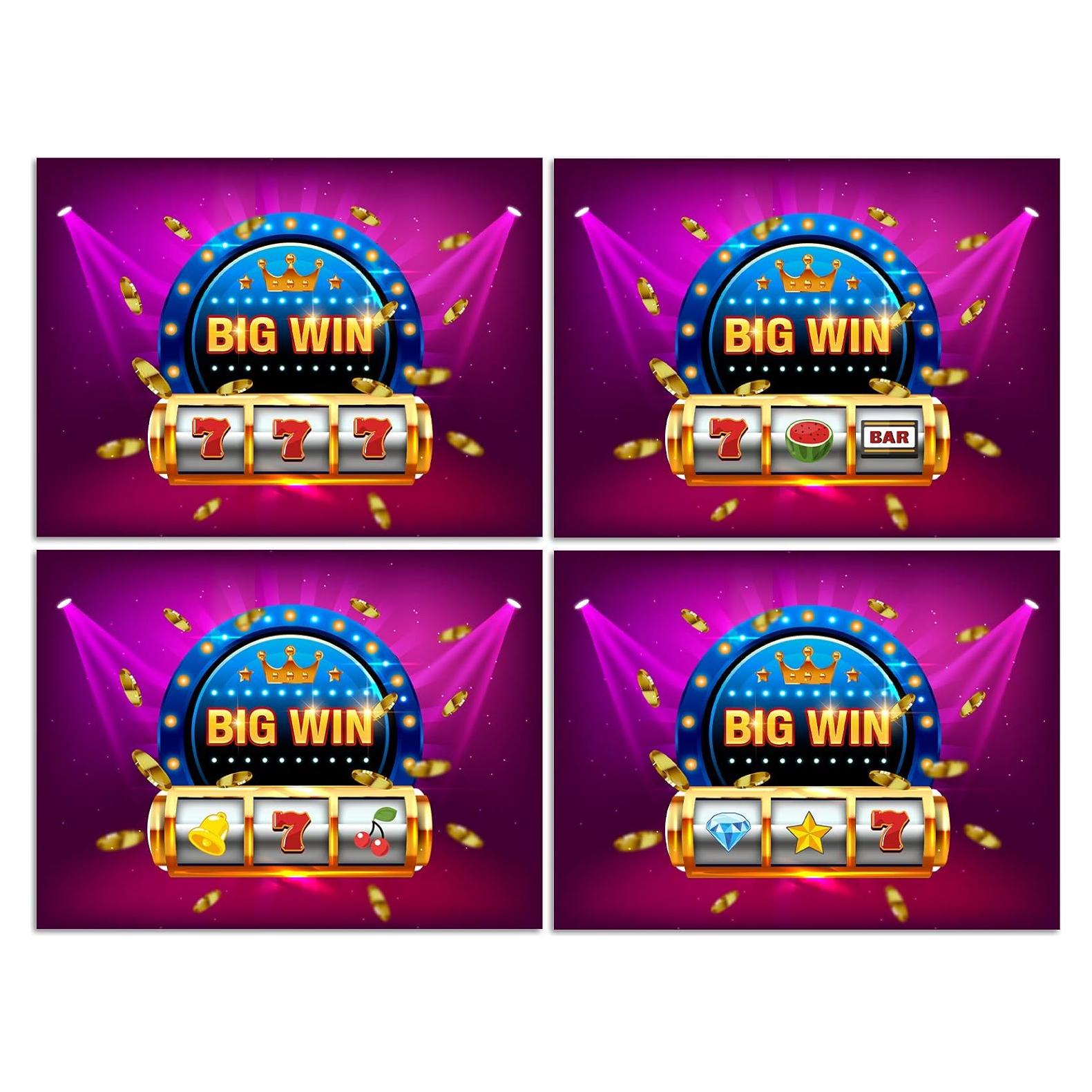 Tarjetas de Juego de Rascar Casino - Paquete de 30 Unidades