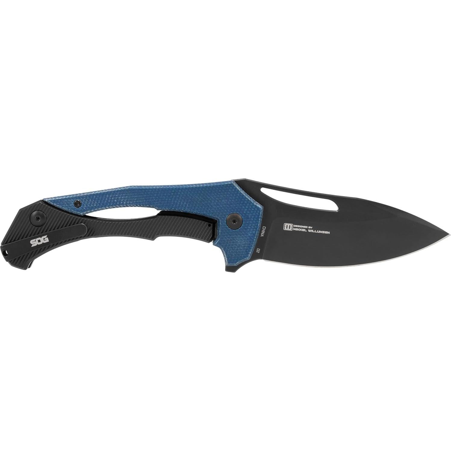 Cuchillo SOG Bulwark FL Azul Satinado 18.29 cm D2