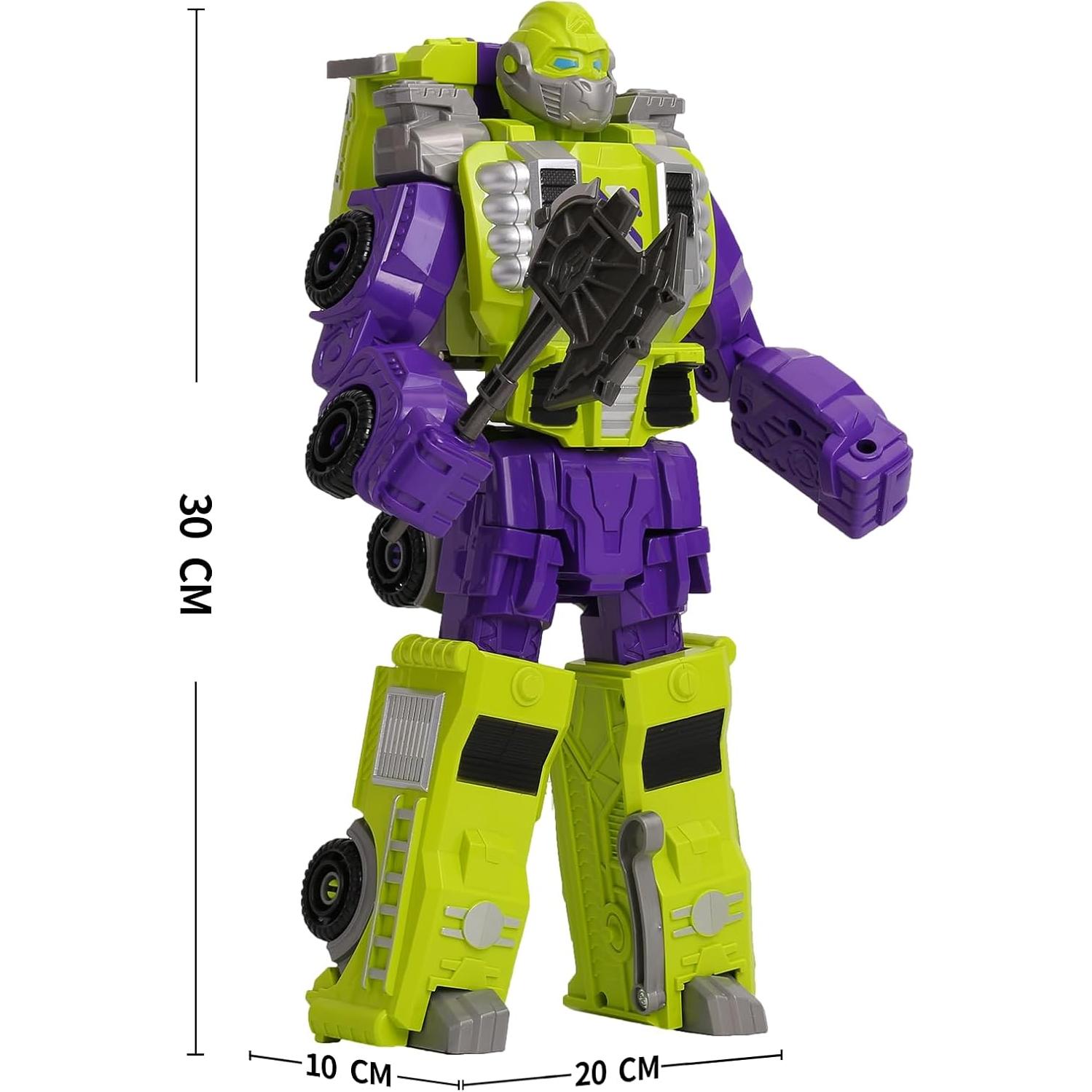 MIEBELY Conjunto de Robots Transformadores 4 en 1 - Juguete STEM