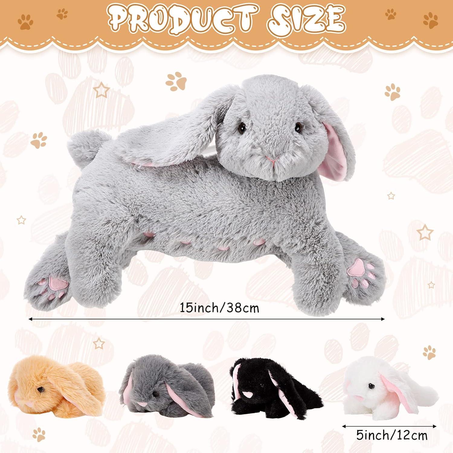 Conjunto de Juguetes de Peluche HyDren 5 Piezas Conejos 38 cm