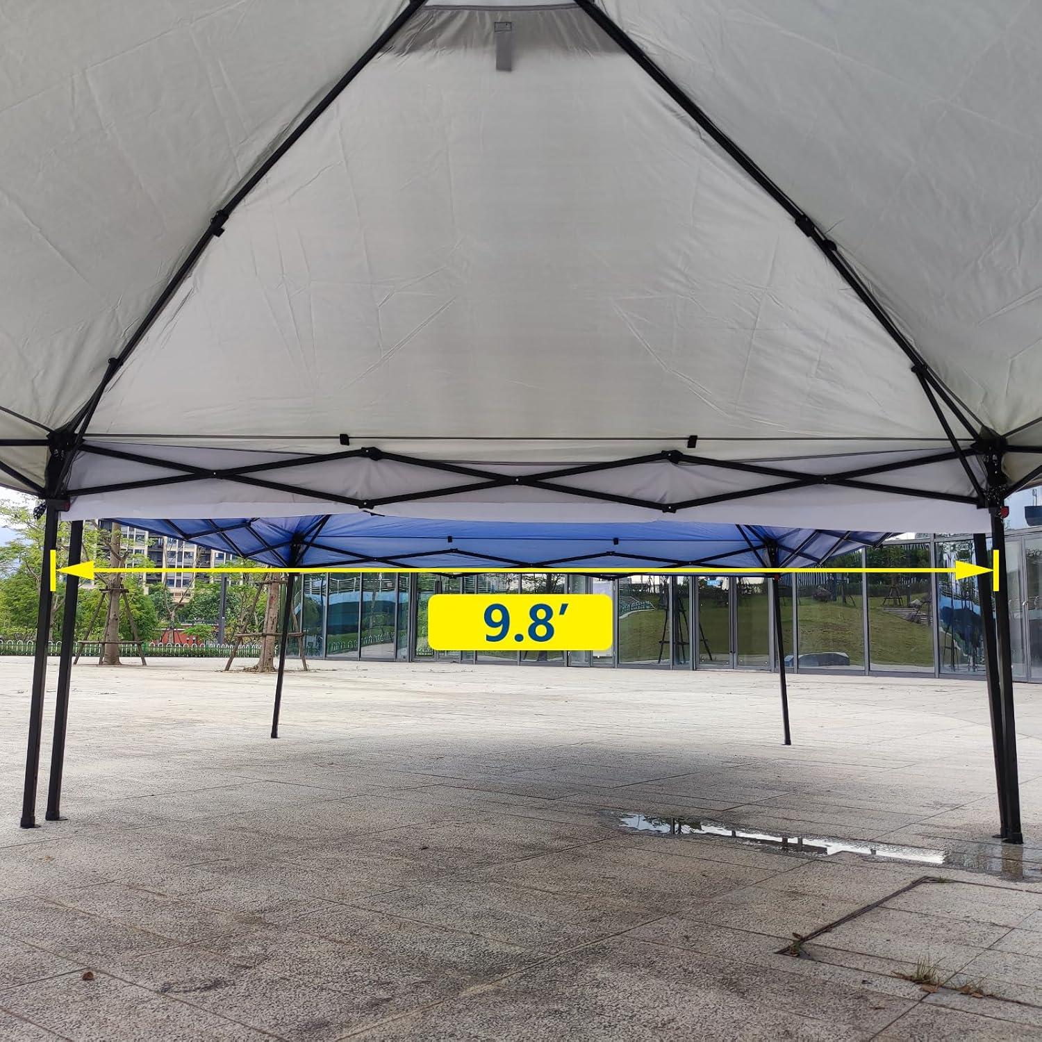 Canalón de Lluvia D&ONEHOS 3.05m para Carpas Plegables