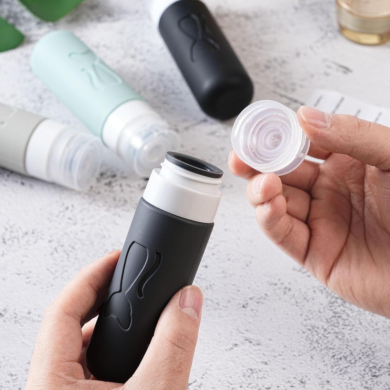 Botellas de viaje a prueba de fugas Zafit 3oz - 4 unidades