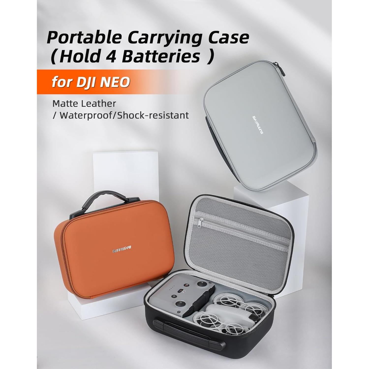 Funda de Transporte FSIDIWT para Dron DJI Neo - PU Negro