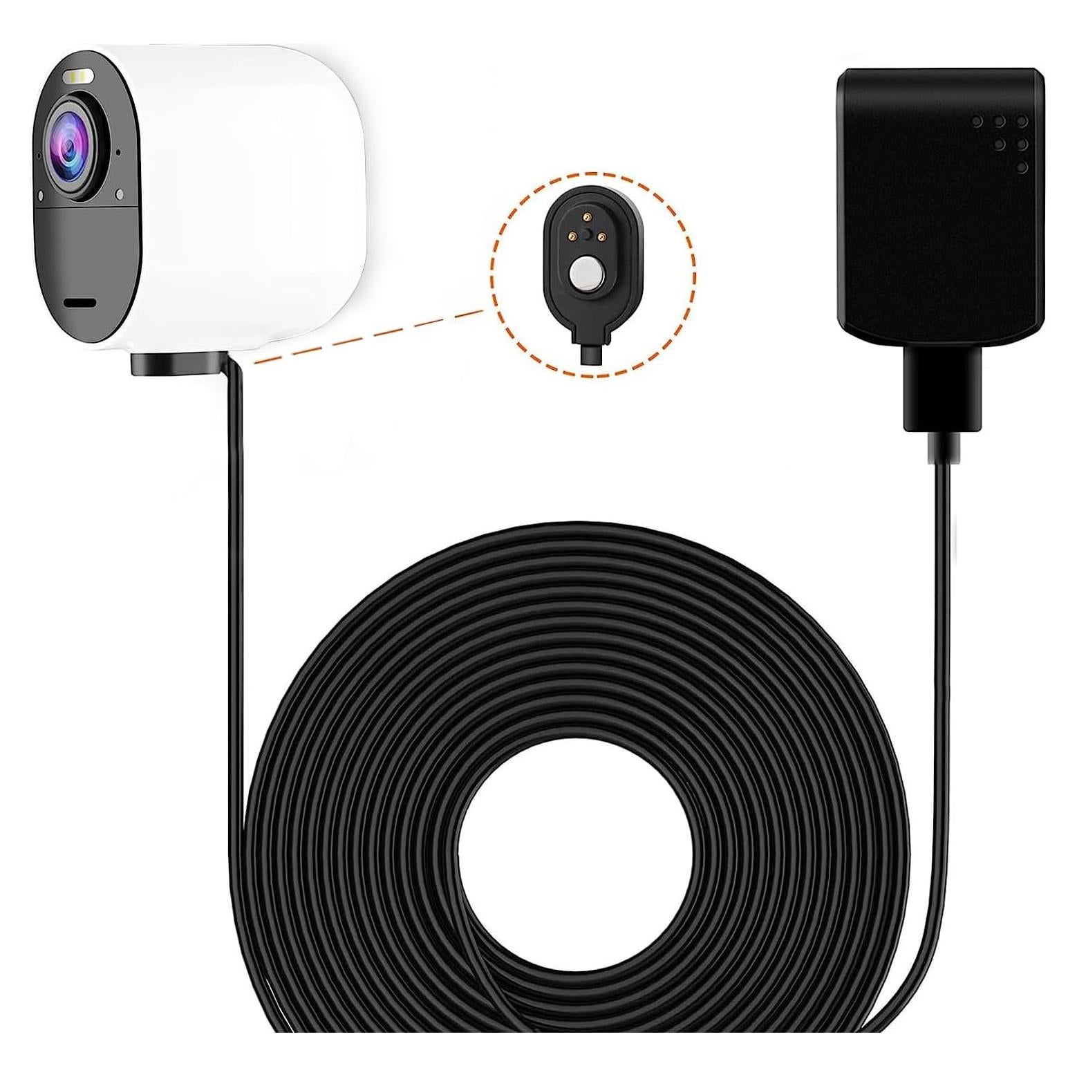 Cable de Carga Magnético JESSY para Arlo Ultra/Pro 3/4 3m