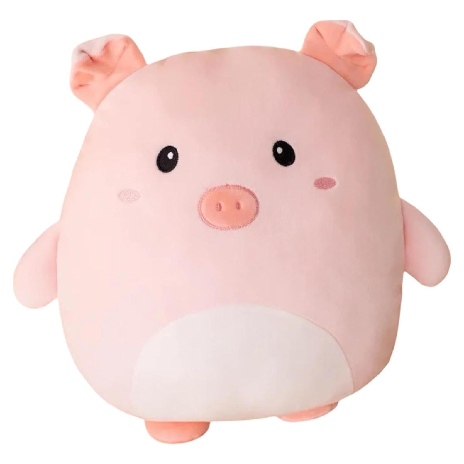 Peluche de Cerdo Genérico 38 cm Suave y Divertido