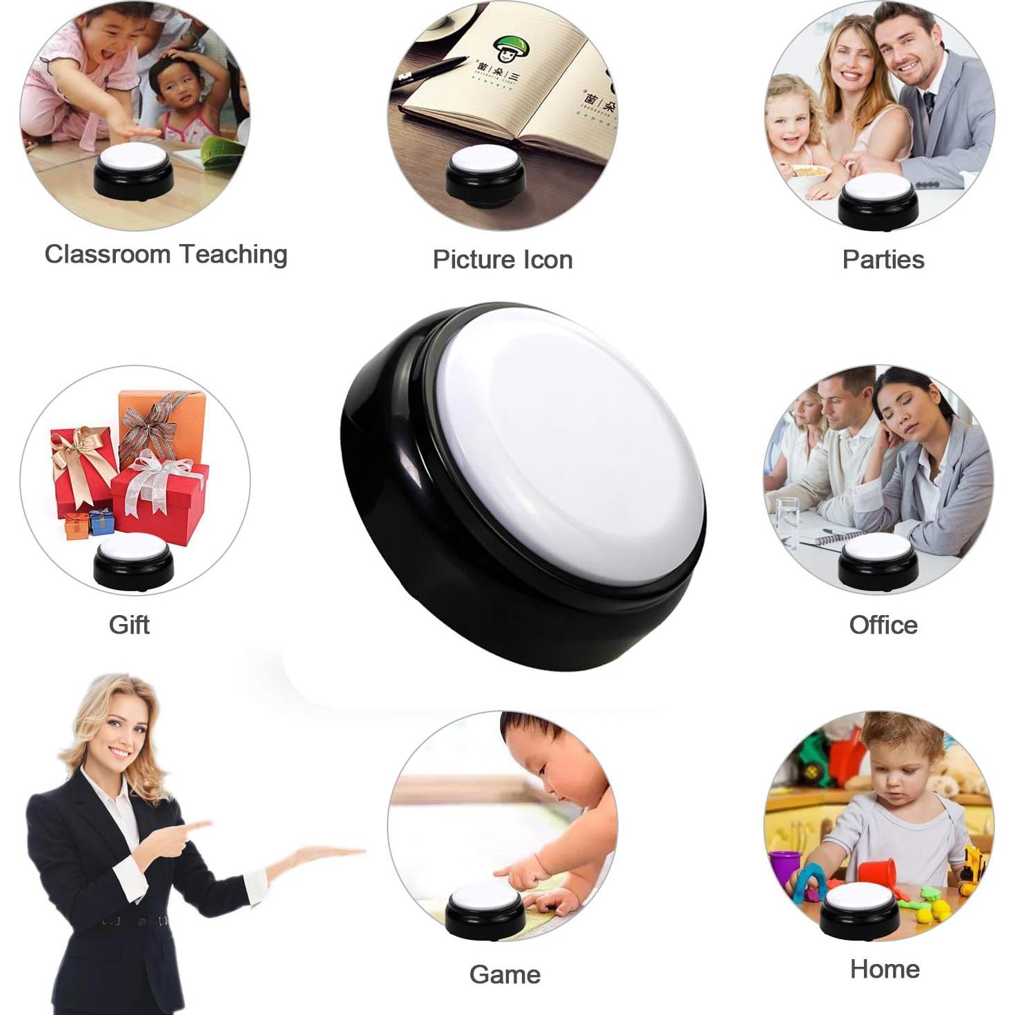 Cubierta Botón Grabable Hablante Cover - 30s Grabación