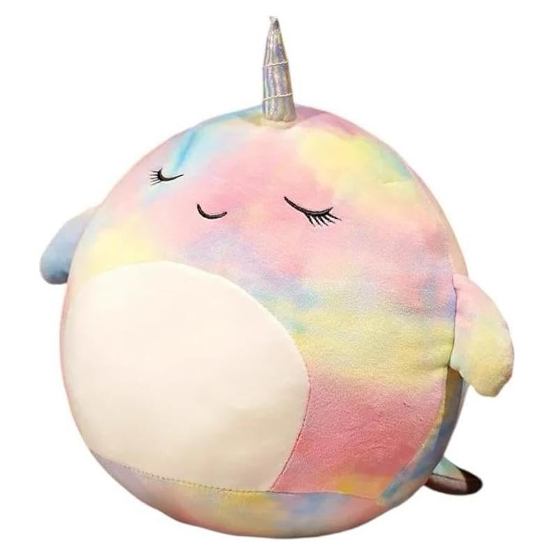 Peluche Unicornio Genérico 40 cm Suave y Colorido