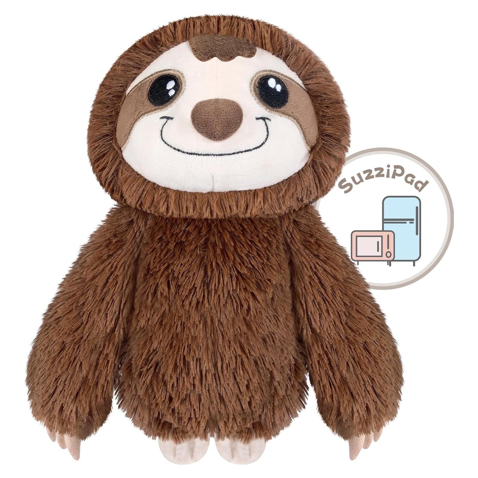 Almohadilla Calentable SUZZIPAD Perezoso de Peluche 28 cm