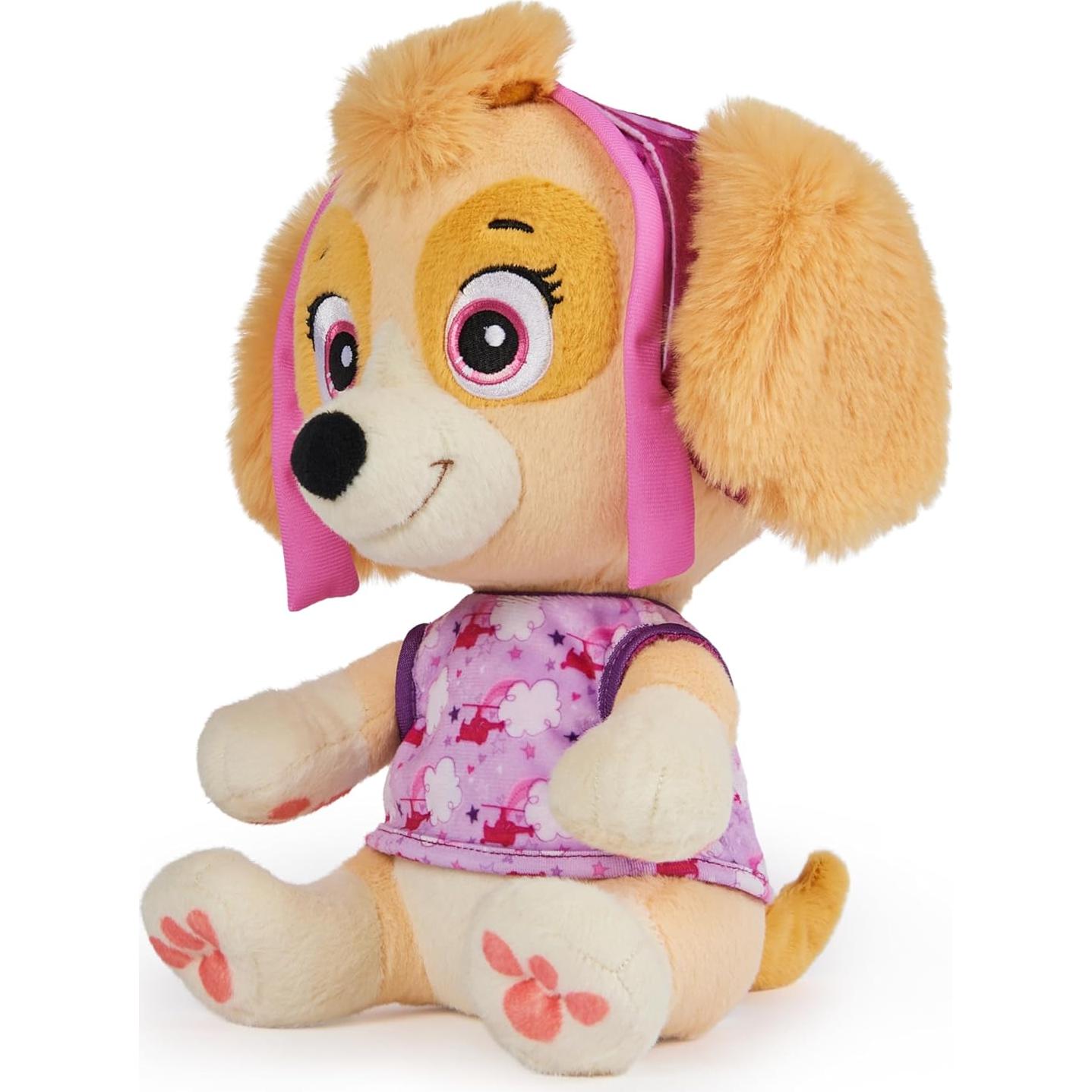 Peluche Skye PAW Patrol 25 cm con atuendo reversible