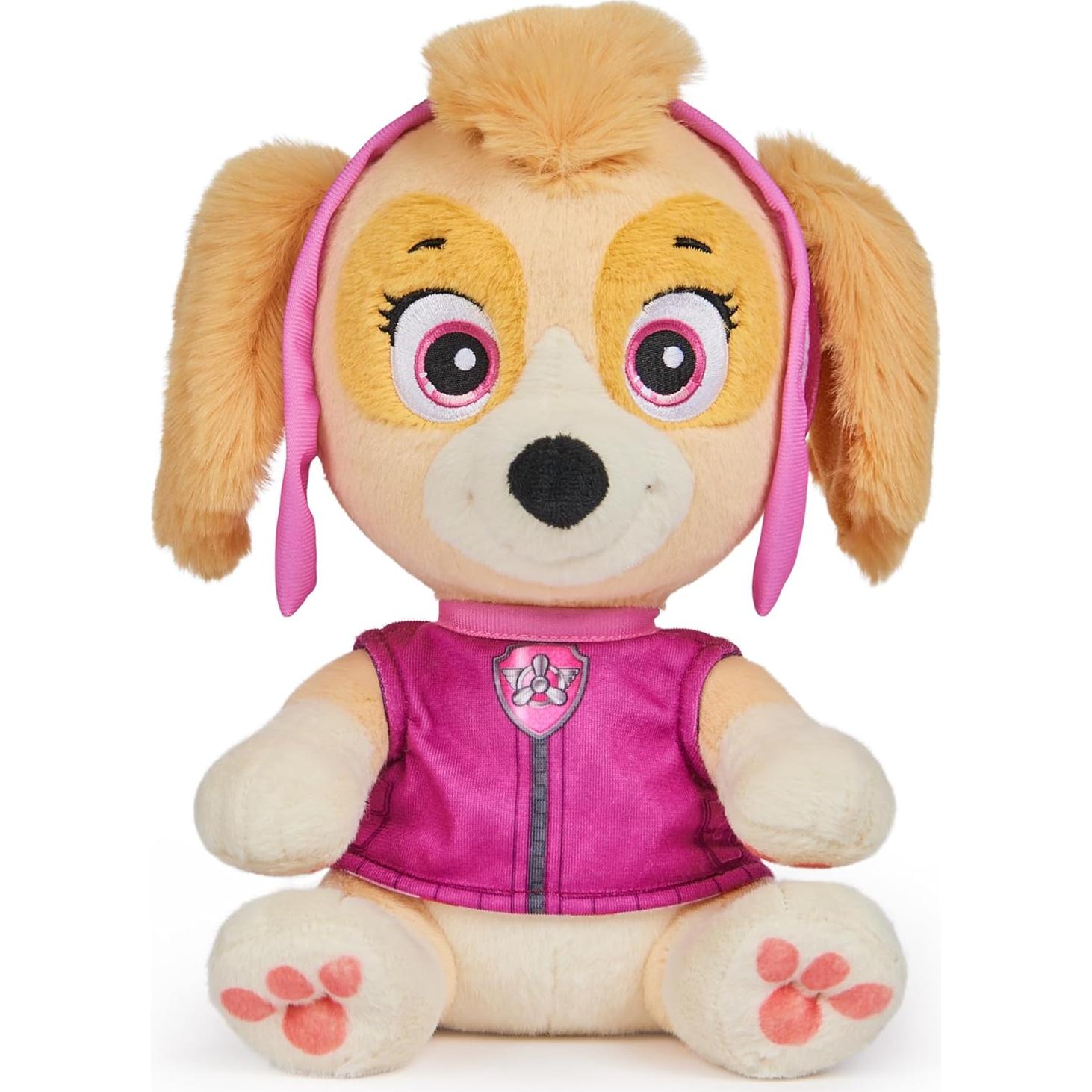 Peluche Skye PAW Patrol 25 cm con atuendo reversible