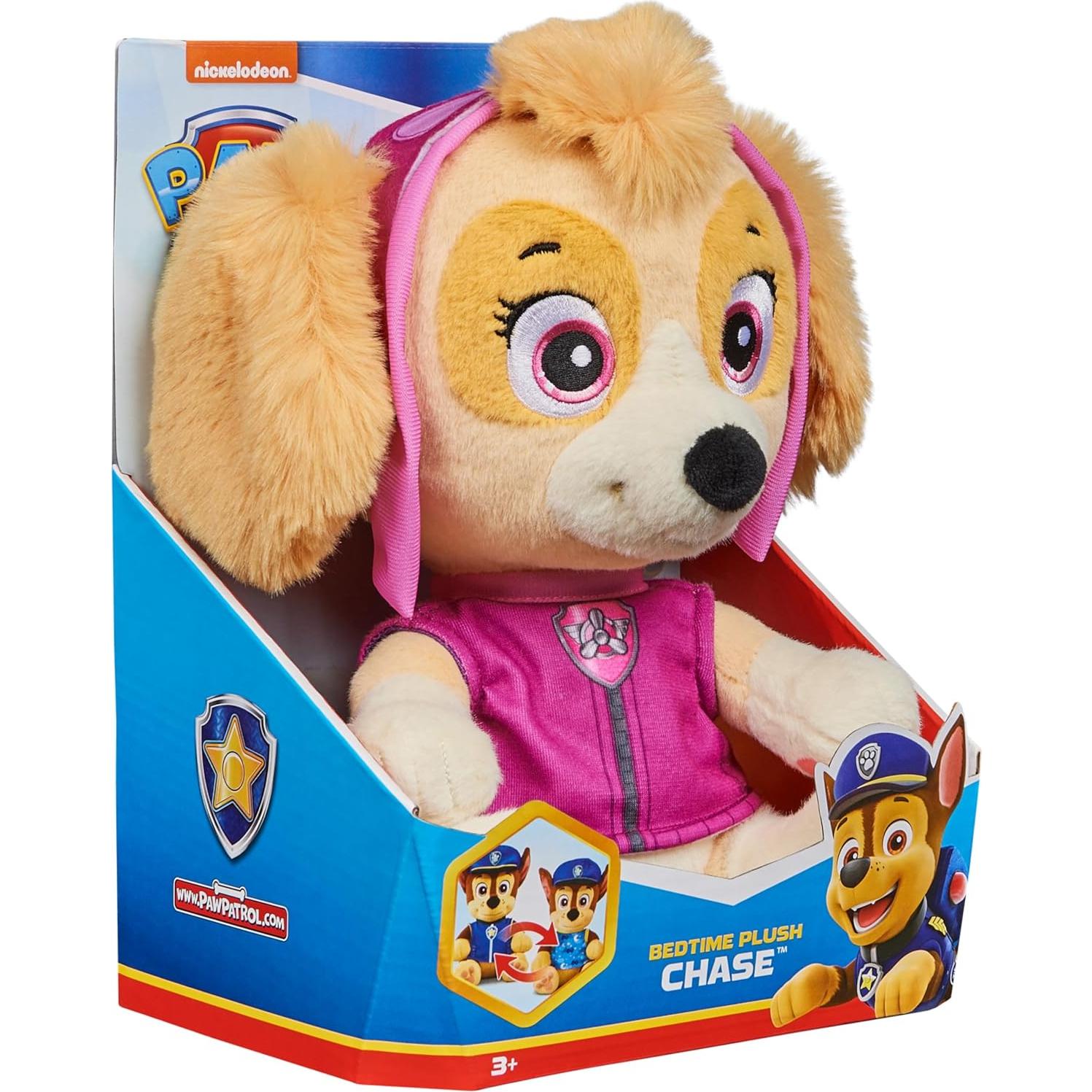 Peluche Skye PAW Patrol 25 cm con atuendo reversible