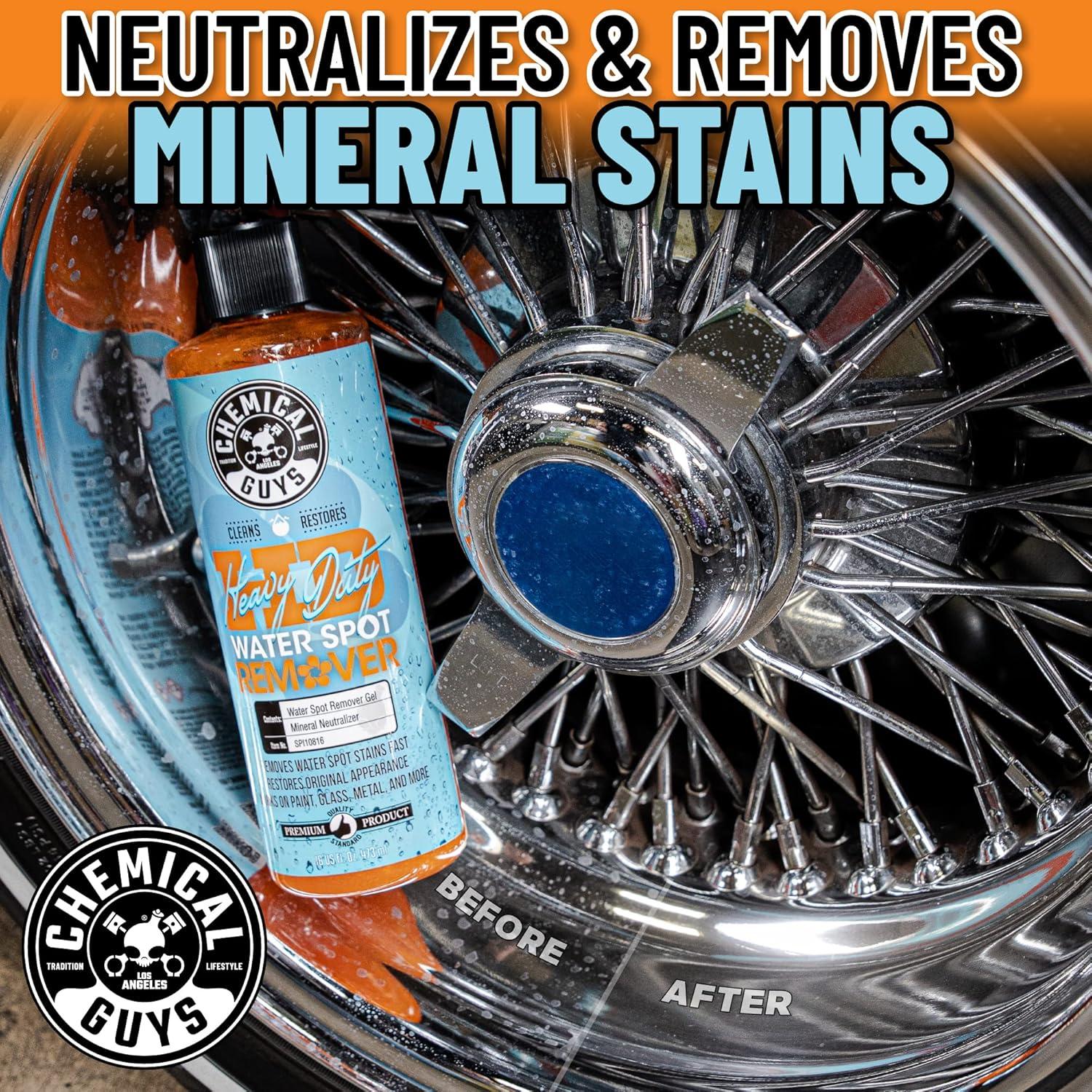 Removedor de Manchas de Agua Chemical Guys 473 ml - 2 Paquete