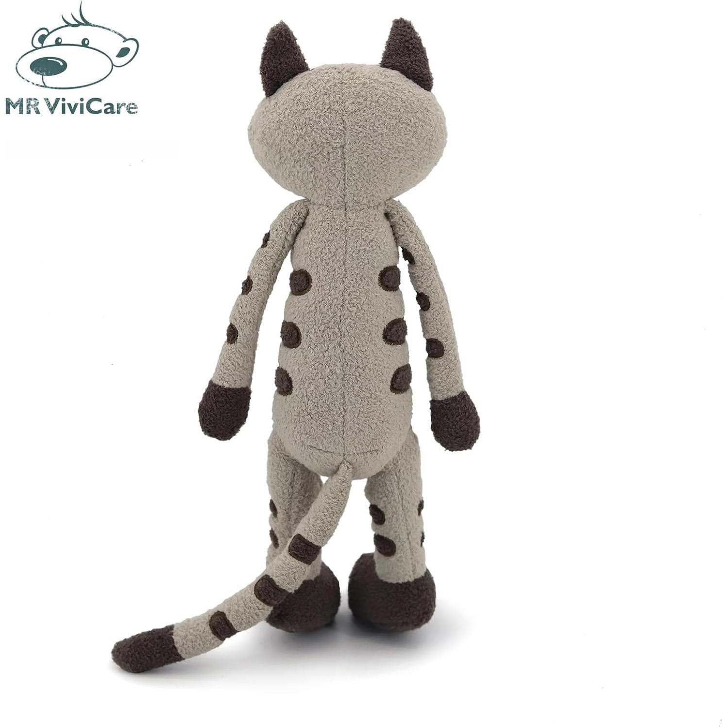 Gato de Peluche Marrón M&R Toys 33 cm Lavable