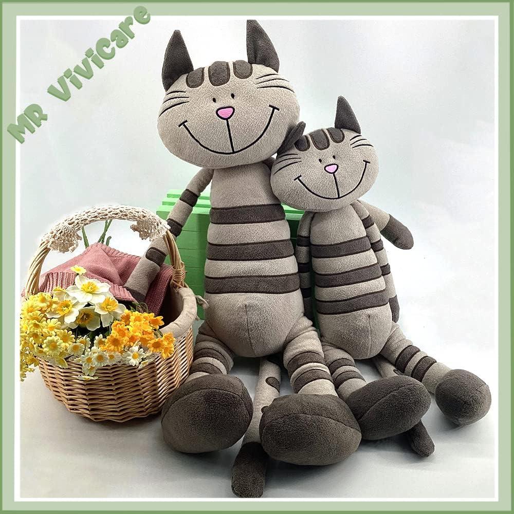 Gato de Peluche Marrón M&R Toys 33 cm Lavable