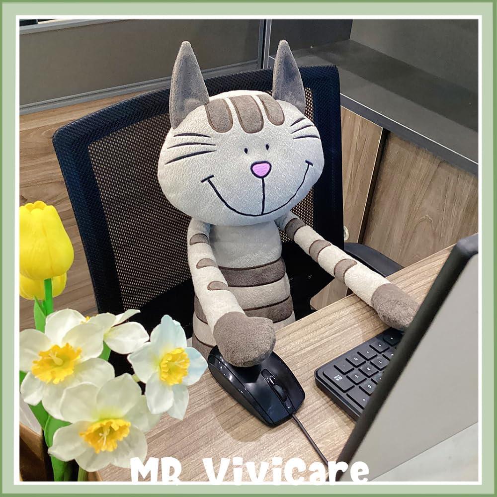 Gato de Peluche Marrón M&R Toys 33 cm Lavable