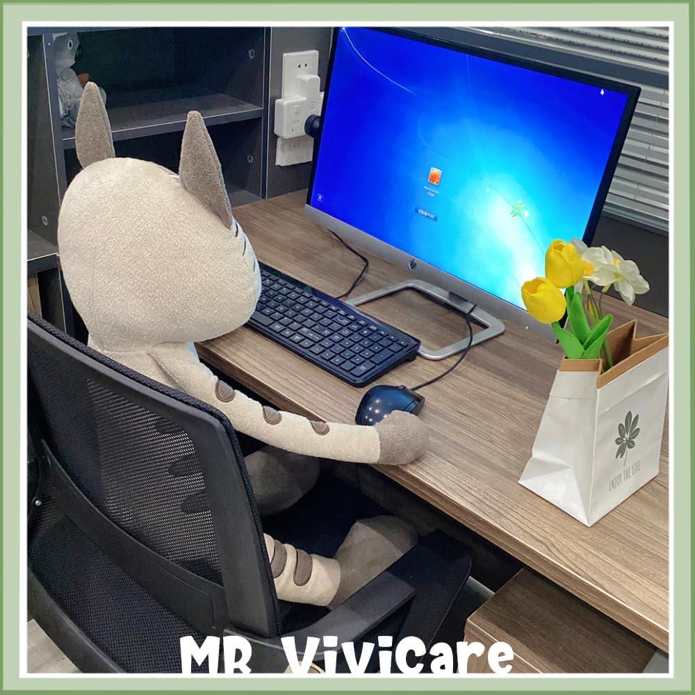 Gato de Peluche Marrón M&R Toys 33 cm Lavable