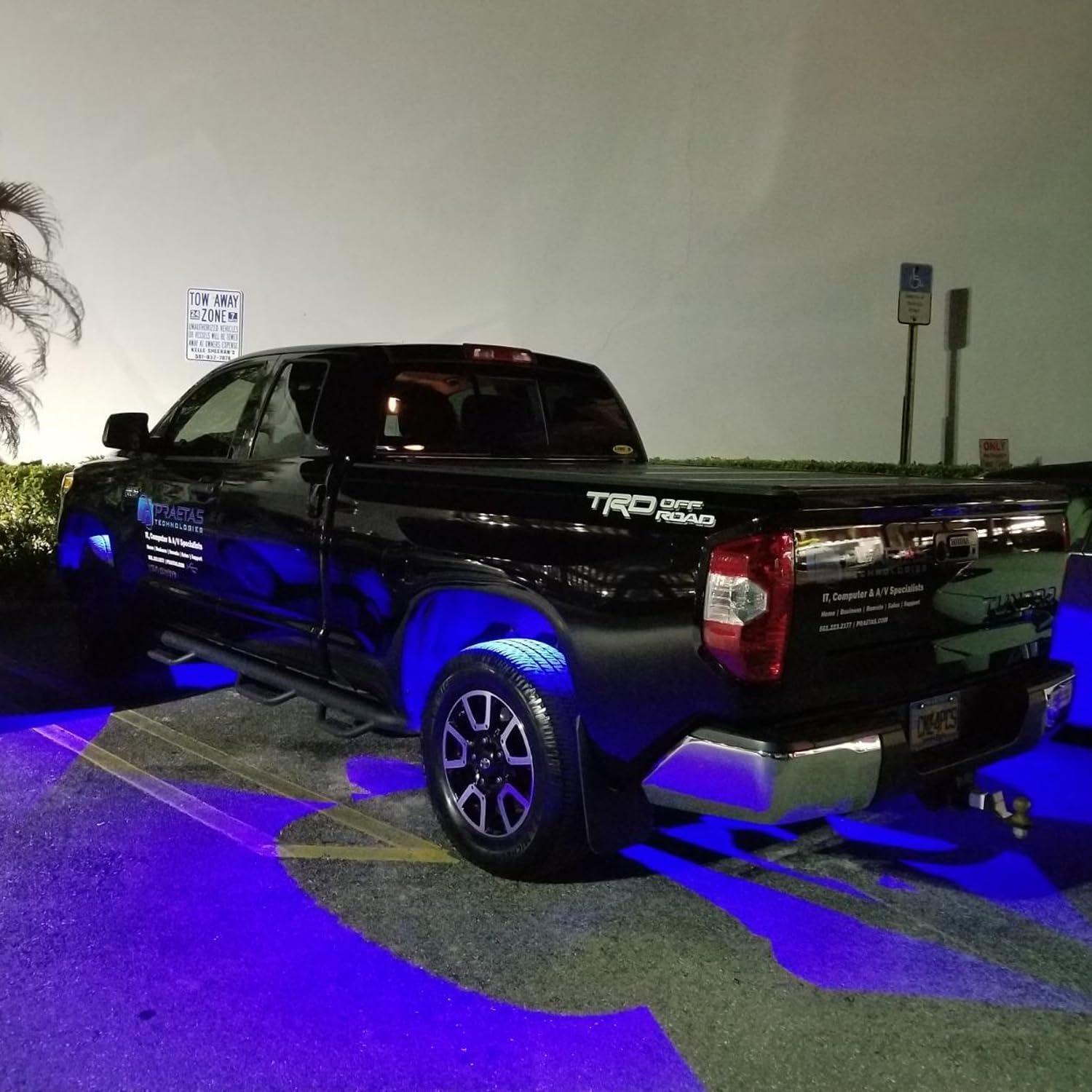 Luces LED Rock Ampper 2 Pods Impermeables Azul 9W 12-24V