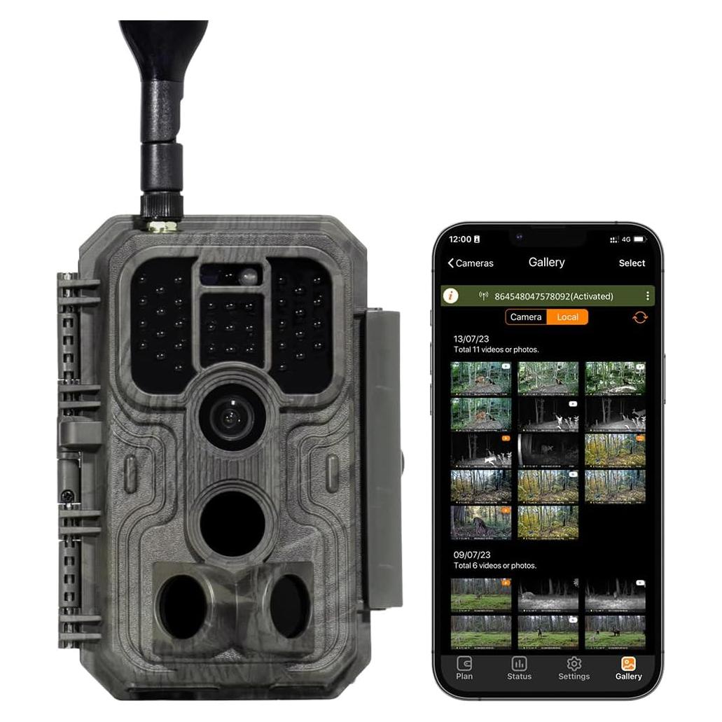 Cámara de Sendero Meidase S950 4G LTE, Visión Nocturna 30m