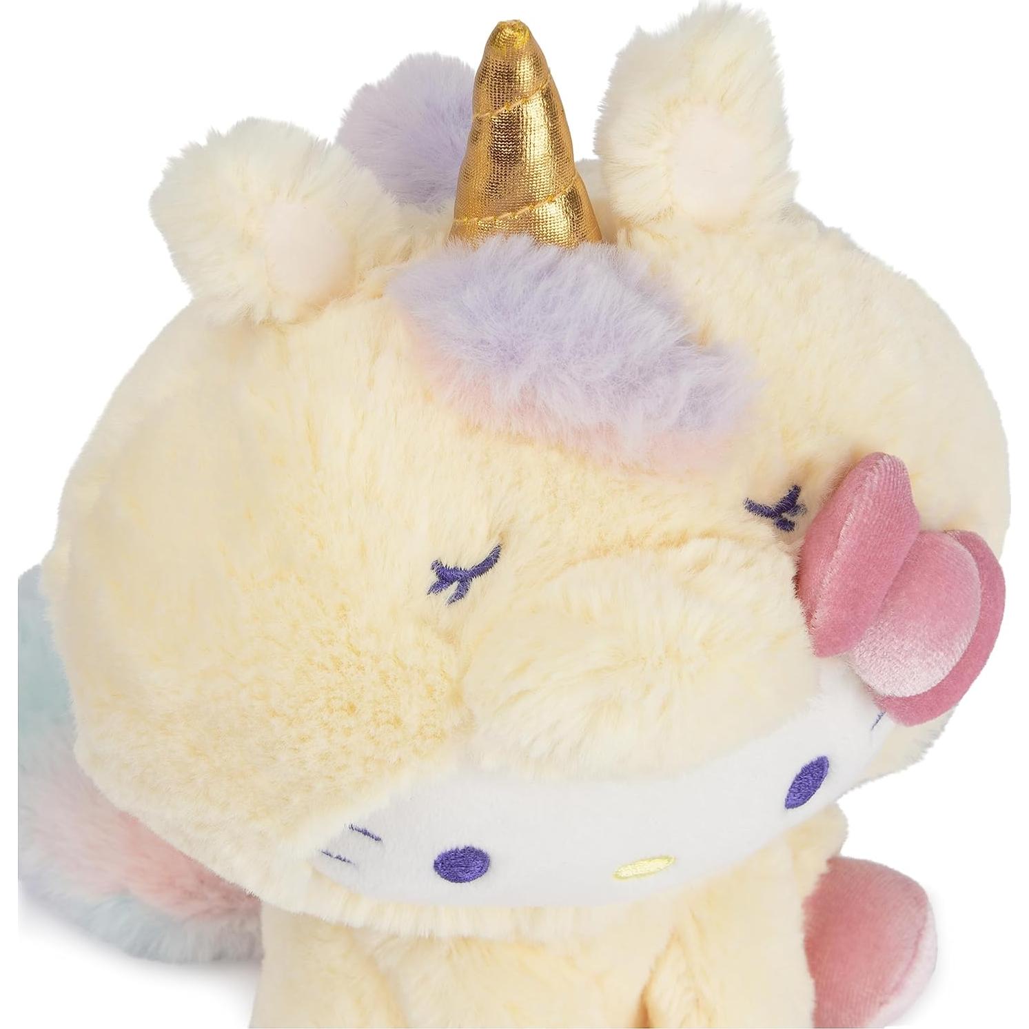 GUND Hello Kitty Unicornio Peluche 15 cm Suave y Kawaii